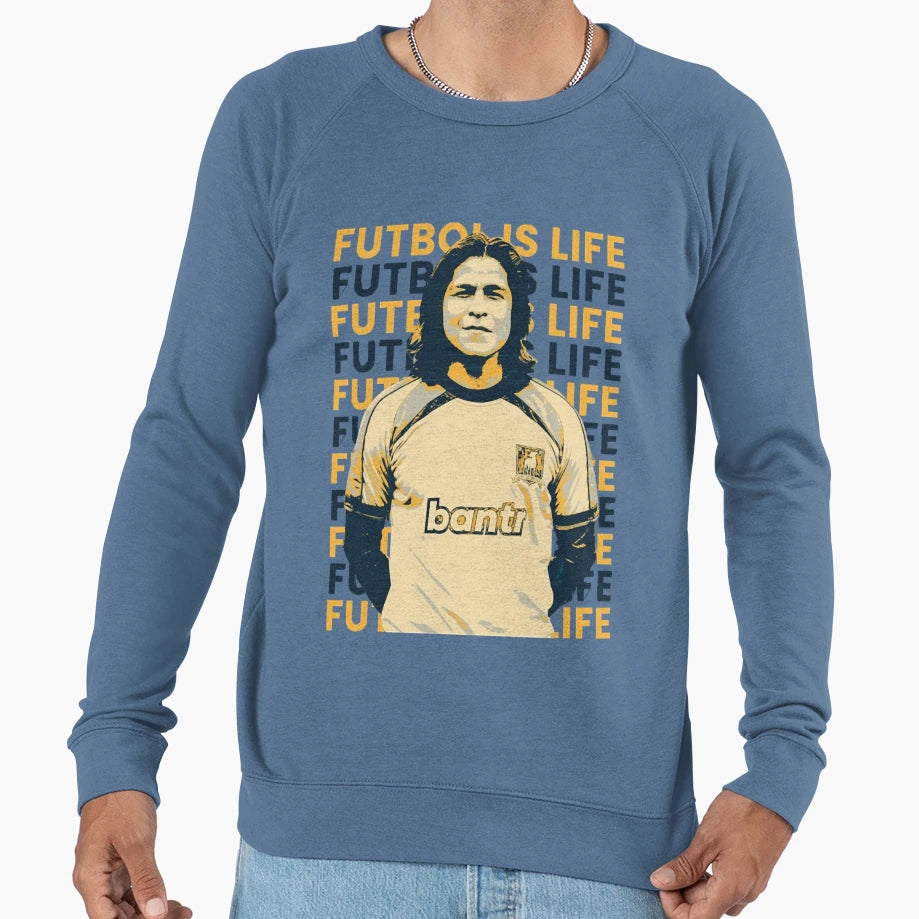 Futbol Is Life Sweatshirt - Casual Everyday Wear for Adults - T-Shirt, Sweatshirt, Hoodie