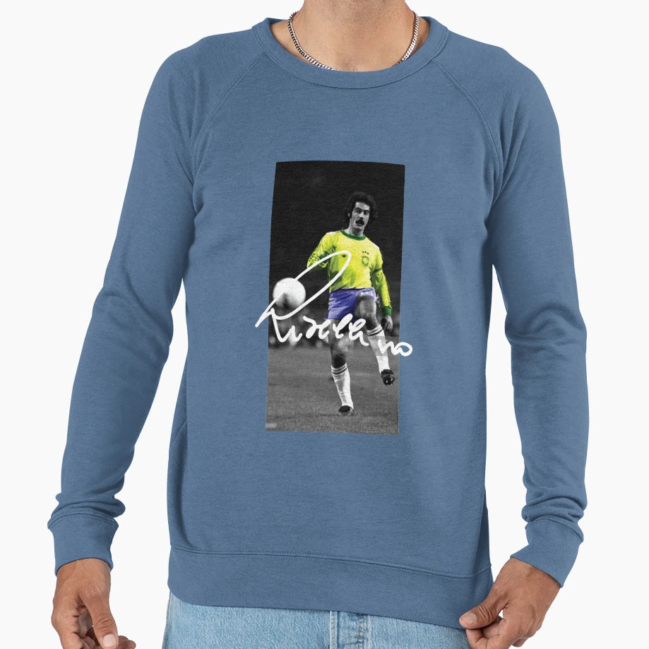 Rivelino Football Legends Sweatshirt - Streetwear Style for Adults - T-Shirt, Sweatshirt, Hoodie