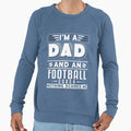 Football Coach Dad T-Shirt - Streetwear Style for Adults - T-Shirt, Sweatshirt, Hoodie
