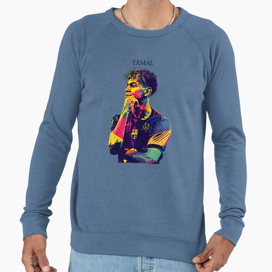 Lamine Yamal 4 Sweatshirt - Graphic Print Men Women - T-Shirt, Sweatshirt, Hoodie