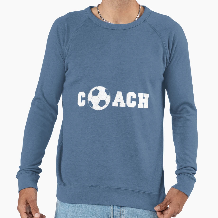 Soccer Coach S Coaching Staff Tees Sweatshirt - Unique Graphic for Adults - T-Shirt, Sweatshirt, Hoodie