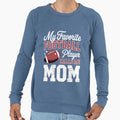 Mothers Day American Football Player Sweatshirt - Graphic Print for Adults - T-Shirt, Sweatshirt, Hoodie