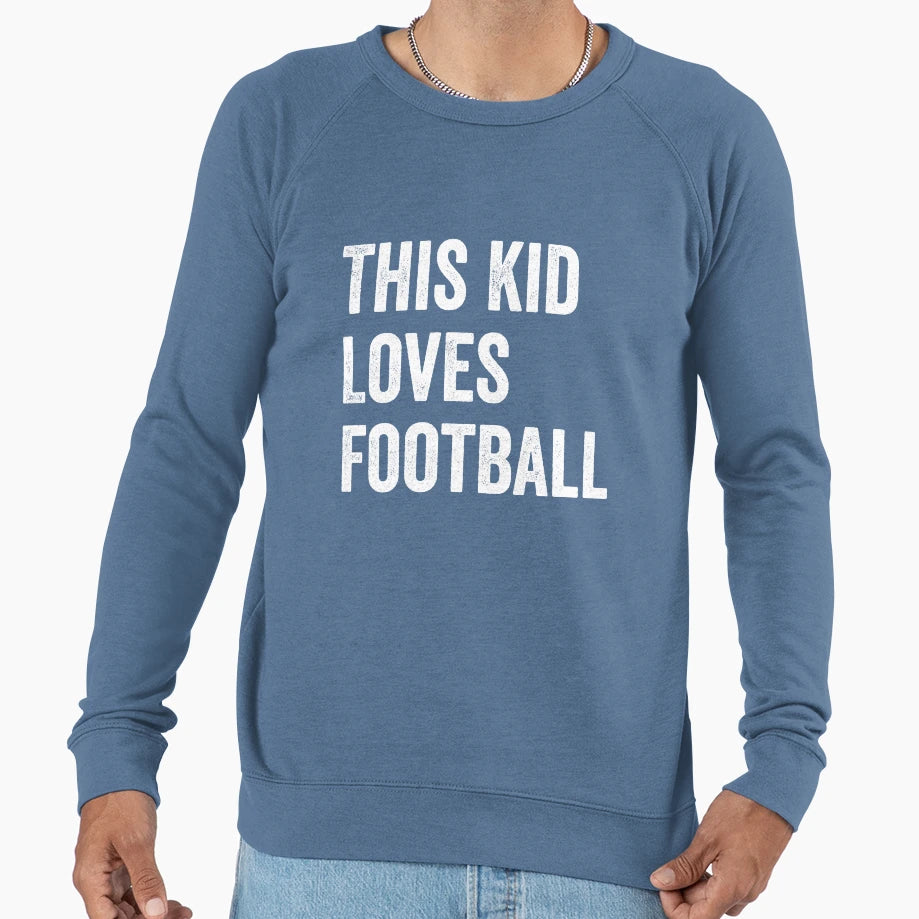 This Loves Football Lover Sweatshirt - Trendy Graphic for Adults - T-Shirt, Sweatshirt, Hoodie