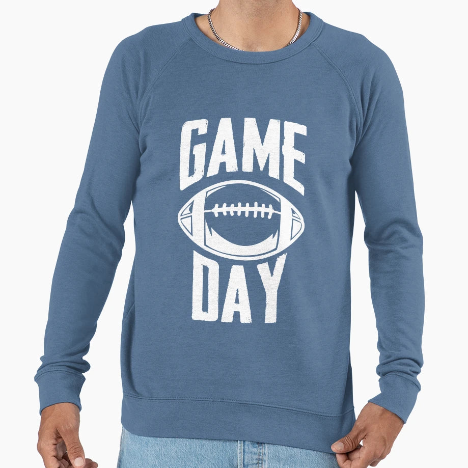 Football Game Day Touchdown Rugby Sweatshirt - Trendy Graphic Men Women - T-Shirt, Sweatshirt, Hoodie