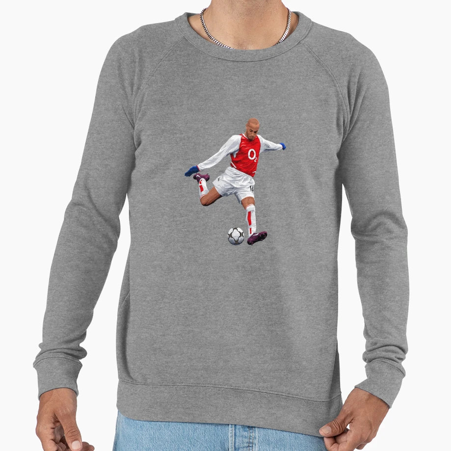 Thierry Henry Sweatshirt - Fun Novelty Design for Adults - T-Shirt, Sweatshirt, Hoodie