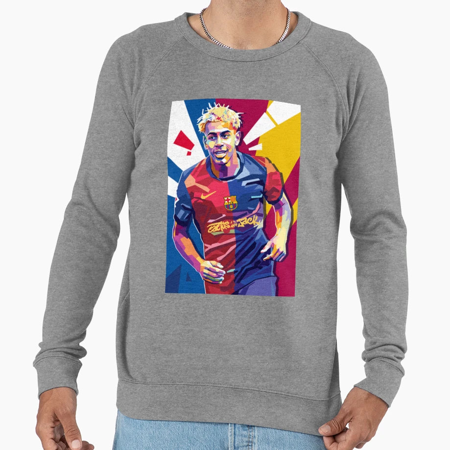 Lamine Yamal 3 Sweatshirt - Novelty Apparel Men Women - T-Shirt, Sweatshirt, Hoodie