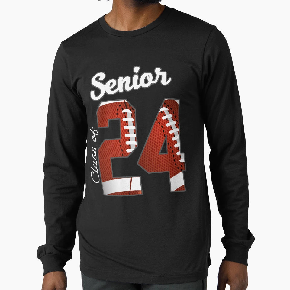 Senior Class 2024 High School Graduates T-Shirt - Aesthetic Graphic Unisex - T-Shirt, Sweatshirt, Hoodie