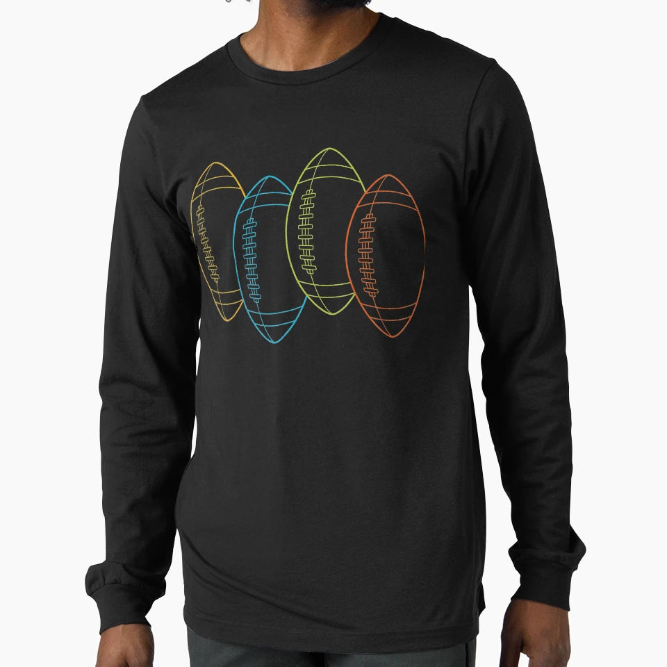 Football Football T-Shirt - Minimalist Print Men Women - T-Shirt, Sweatshirt, Hoodie