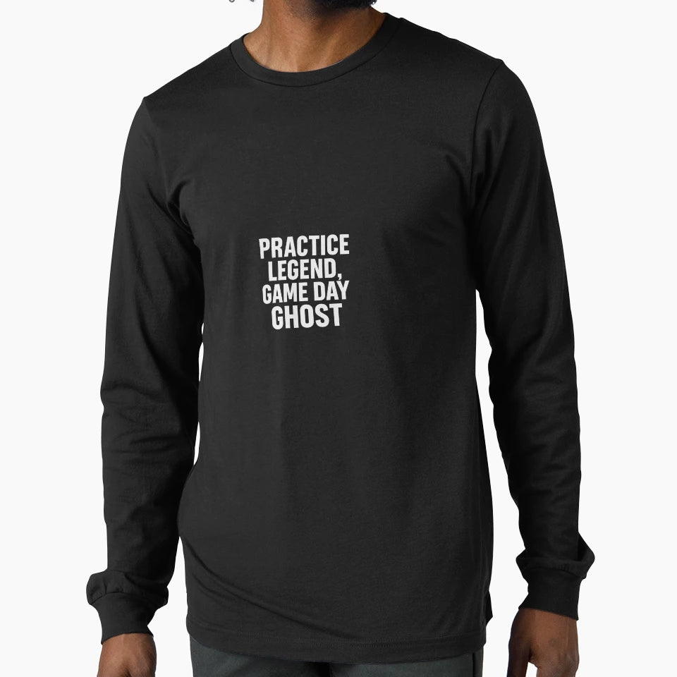 Practice Legend Game Day Ghost T-Shirt - Fun Novelty Design Men Women - T-Shirt, Sweatshirt, Hoodie