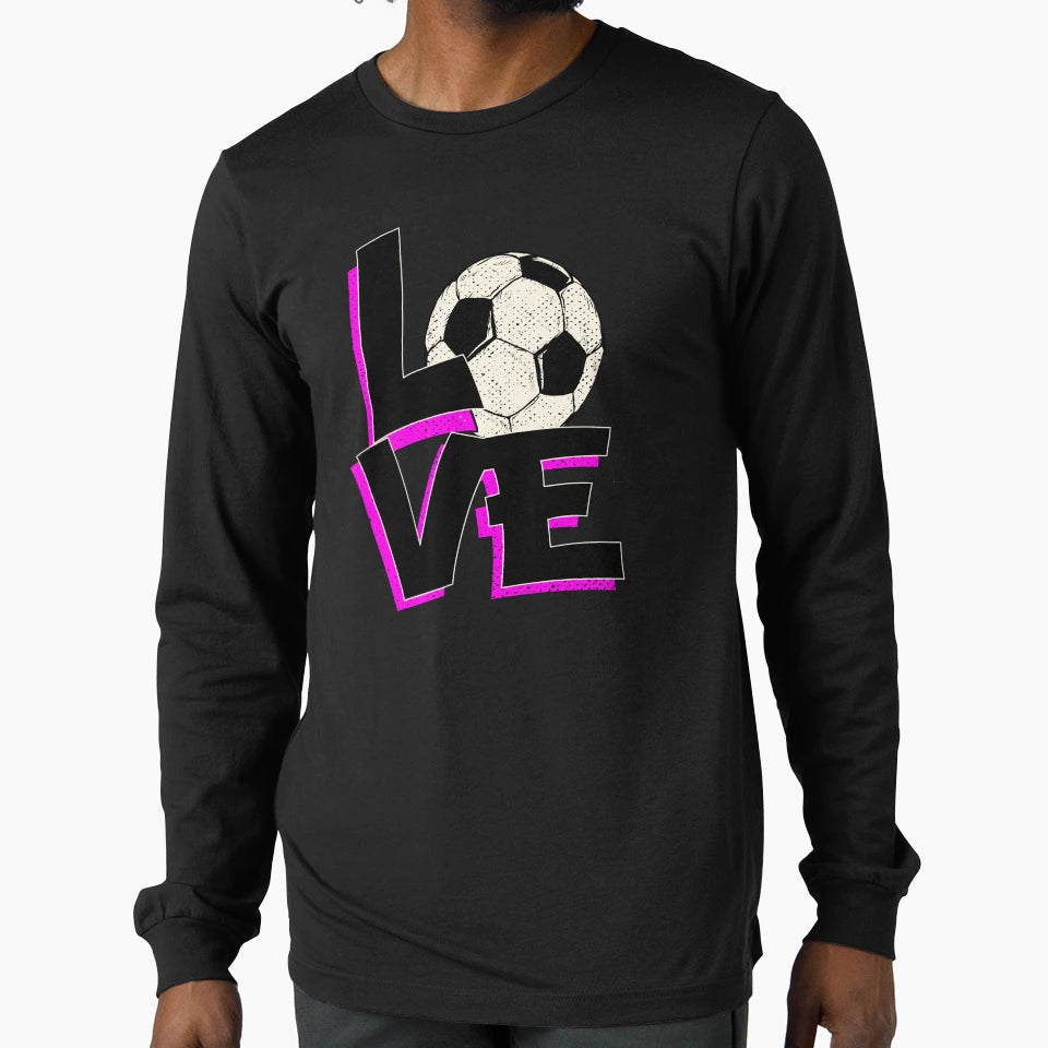 Soccer Love Great Player T-Shirt - Aesthetic Graphic Men Women - T-Shirt, Sweatshirt, Hoodie