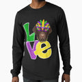 I Love Mardi Gras Costume Labrador Dog Puppy Lover by - Adult & Kids T-Shirts, Sweatshirts & Hoodies apparel design preview 1