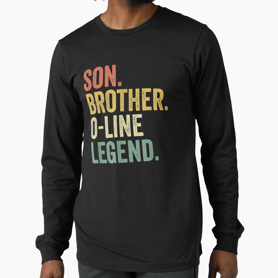 Offensive Lineman Gift T-Shirt - Graphic Print Men Women - T-Shirt, Sweatshirt, Hoodie