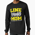 Offensive Lineman Line Mom T-Shirt - Casual Everyday Wear for Adults - T-Shirt, Sweatshirt, Hoodie