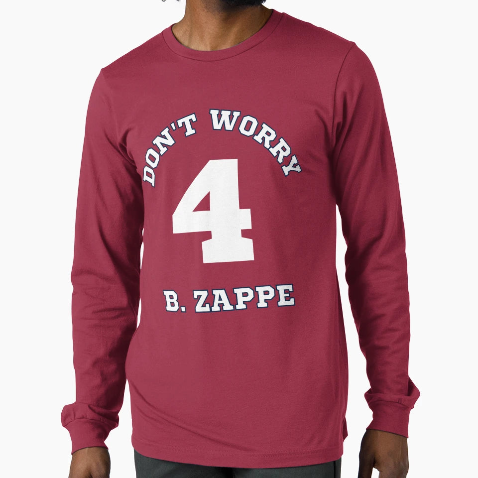 Dont Worry Be Zappe T-Shirt - Novelty Apparel Unisex - T-Shirt, Sweatshirt, Hoodie