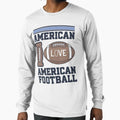 My American Football American T-Shirt - Casual Everyday Wear for Adults - T-Shirt, Sweatshirt, Hoodie