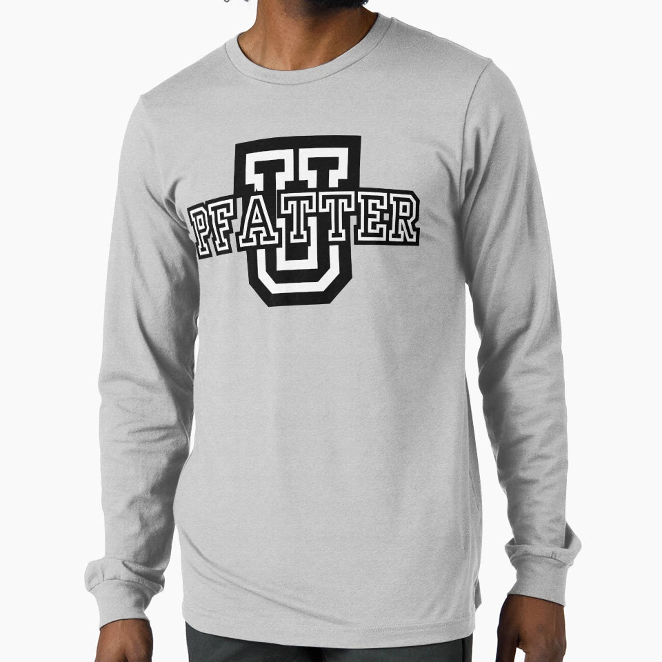 Pfatter U Bold Logo T-Shirt - Graphic Print Unisex - T-Shirt, Sweatshirt, Hoodie