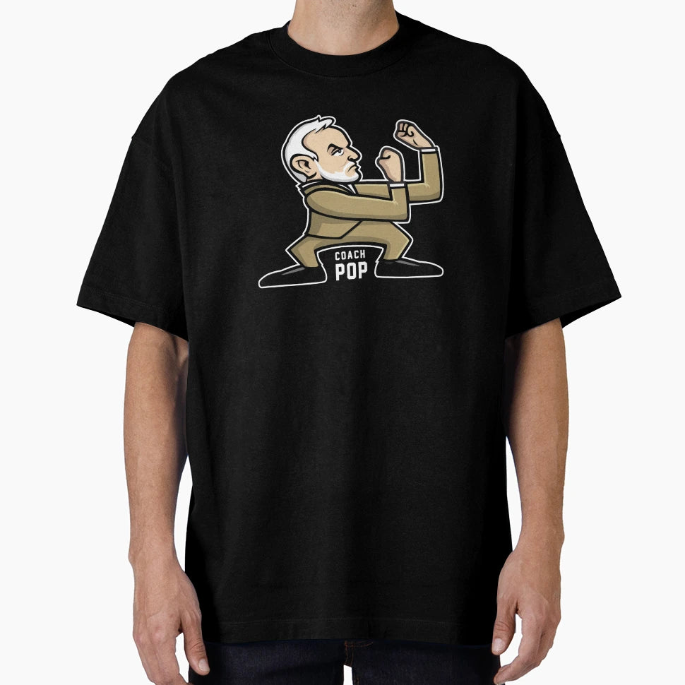 Fighting Pop T-Shirt - Minimalist Print for Adults - T-Shirt, Sweatshirt, Hoodie