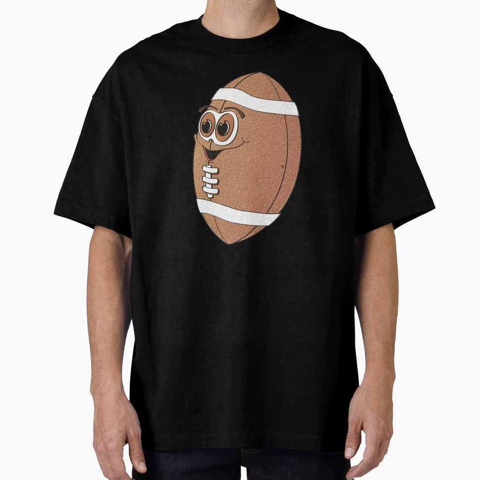 Football Cartoon T-Shirt - Fun Novelty Design Unisex - T-Shirt, Sweatshirt, Hoodie