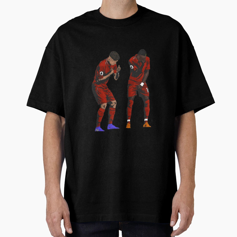 Firmino And Mane T-Shirt - Custom Art Print Unisex - T-Shirt, Sweatshirt, Hoodie