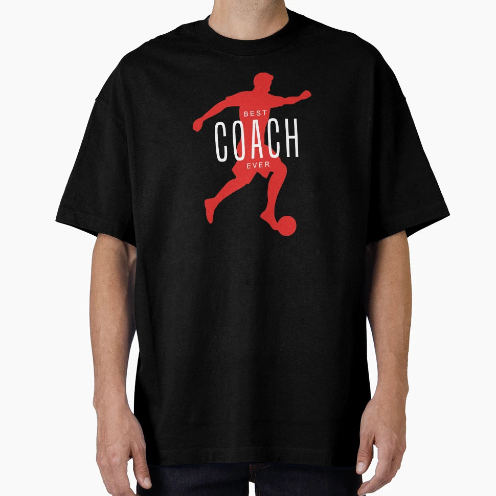 Best Soccer Coach Ball Sports Mentor T-Shirt - Fun Novelty Design Unisex - T-Shirt, Sweatshirt, Hoodie