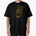 Peace Out T-Shirt - Minimalist Print Men Women - T-Shirt, Sweatshirt, Hoodie