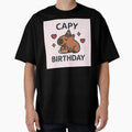 Capy Birthday by Lotus Love Tarot - Adult & Kids T-Shirts, Sweatshirts & Hoodies apparel design preview 1