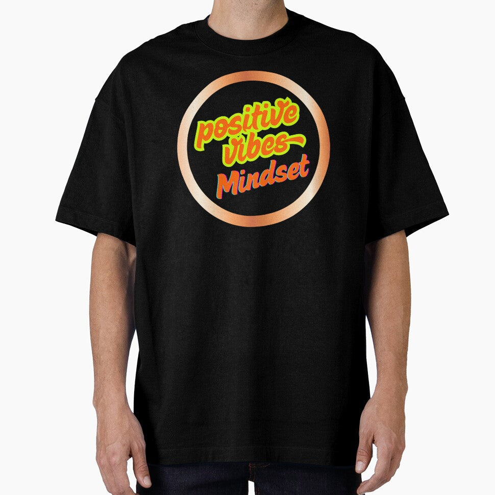 Positive Vibes Only Motivational Quote Typography - Adult & Kids T-Shirts, Sweatshirts & Hoodies apparel design preview 1