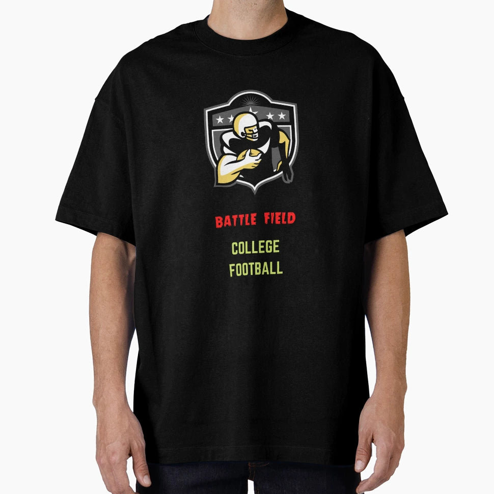 Football Battlefield T-Shirt - Unique Graphic for Adults - T-Shirt, Sweatshirt, Hoodie