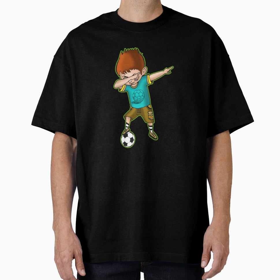 Seccer Dabbing Funny Sport Fan T-Shirt - Aesthetic Graphic for Adults - T-Shirt, Sweatshirt, Hoodie