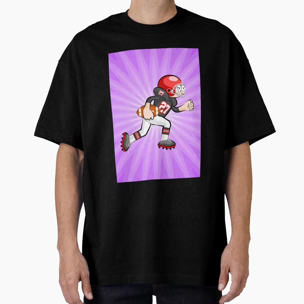 Soccer Player Running Ball T-Shirt - Aesthetic Graphic for Adults - T-Shirt, Sweatshirt, Hoodie