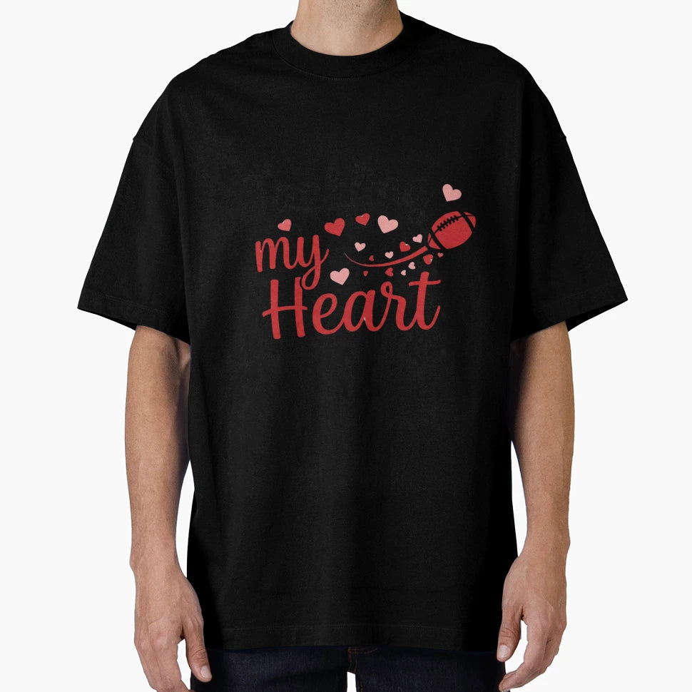 Tackling My Heart T-Shirt - Minimalist Print Unisex - T-Shirt, Sweatshirt, Hoodie
