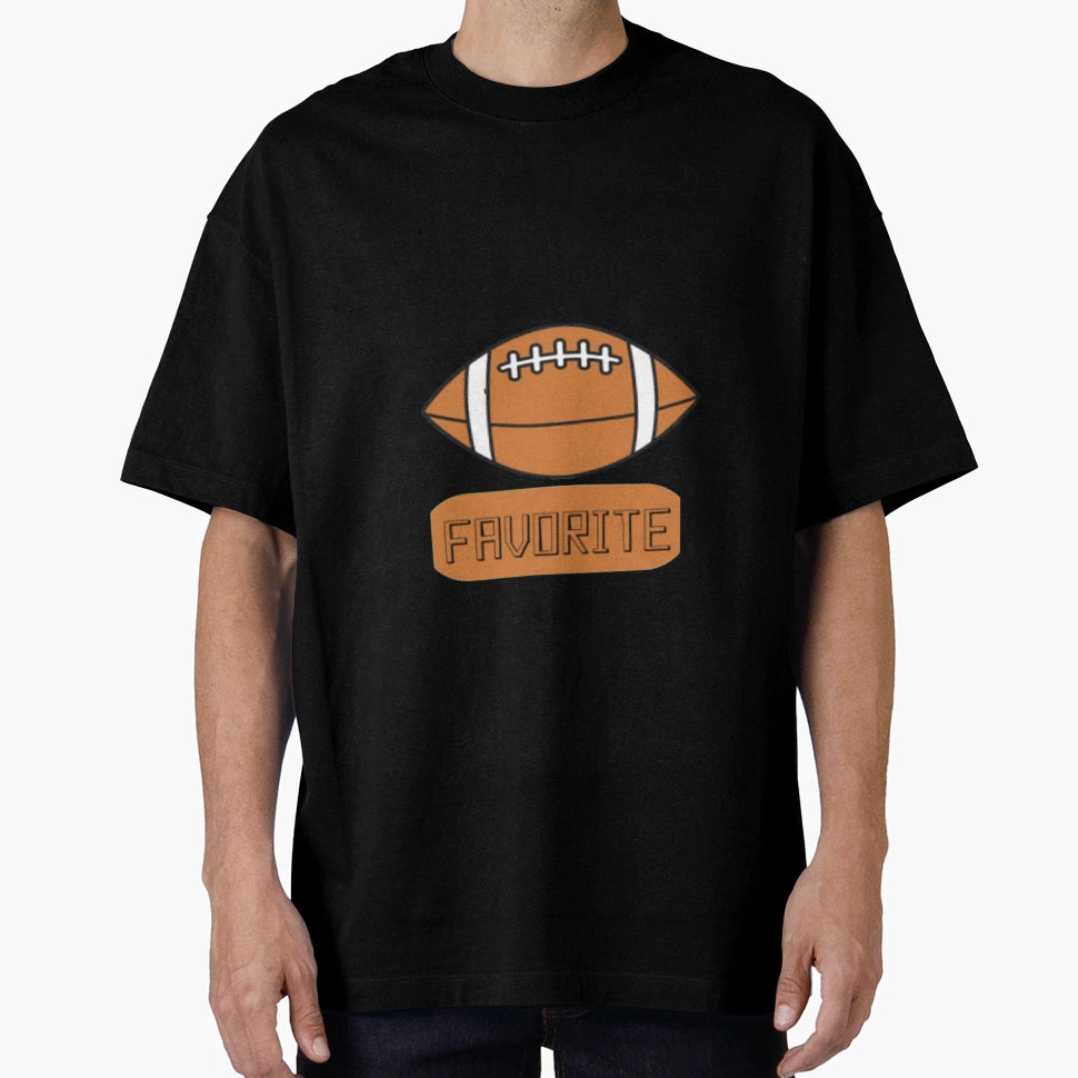 Football Is My Favorite Season T-Shirt - Graphic Print Men Women - T-Shirt, Sweatshirt, Hoodie