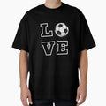Copy Kickin It Love Soccer Passion T-Shirt - Minimalist Print Unisex - T-Shirt, Sweatshirt, Hoodie
