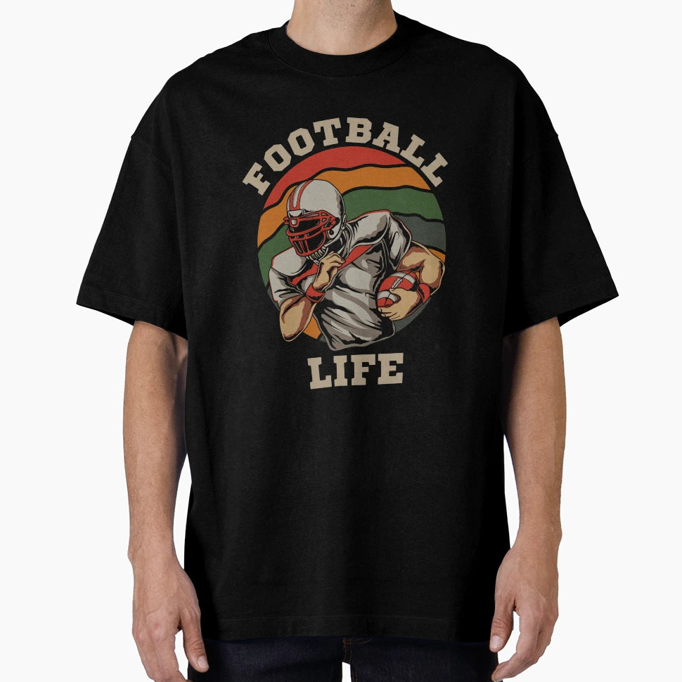 Football Life T-Shirt - Streetwear Style Unisex - T-Shirt, Sweatshirt, Hoodie