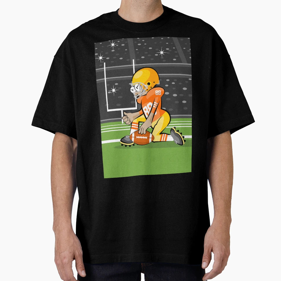 American Football Player Kneeling T-Shirt - Custom Art Print for Adults - T-Shirt, Sweatshirt, Hoodie
