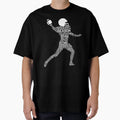 Funny Football Player Silhouette T-Shirt - Fun Novelty Design Men Women - T-Shirt, Sweatshirt, Hoodie