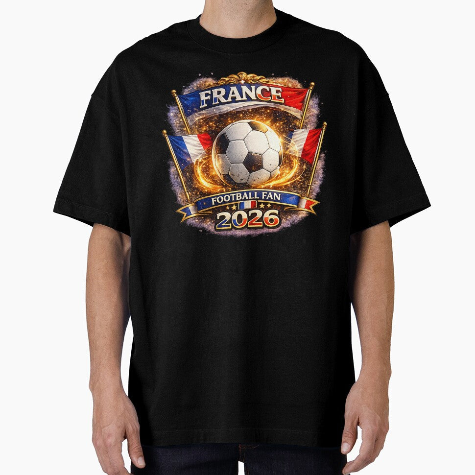 France Football Fan Soccer Pride Design by - Adult & Kids T-Shirts, Sweatshirts & Hoodies apparel design preview 1