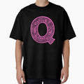 Q Monogram Mandala Zentangle T-Shirt - Unique Graphic Men Women - T-Shirt, Sweatshirt, Hoodie