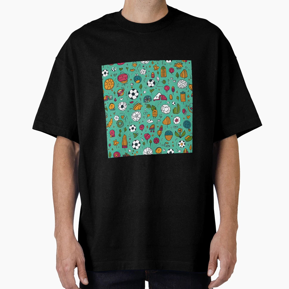 Football Seamless T-Shirt - Aesthetic Graphic Unisex - T-Shirt, Sweatshirt, Hoodie
