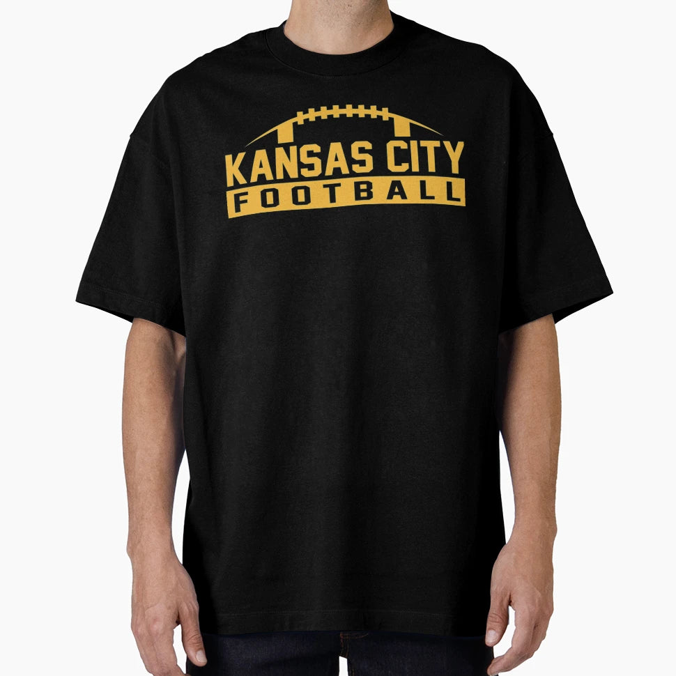 Kansas City Football T-Shirt - Minimalist Print Unisex - T-Shirt, Sweatshirt, Hoodie
