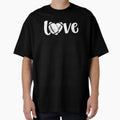 Football Love T-Shirt - Minimalist Print Men Women - T-Shirt, Sweatshirt, Hoodie