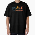 Milf I Love Football Illustration T-Shirt - Trendy Graphic for Adults - T-Shirt, Sweatshirt, Hoodie
