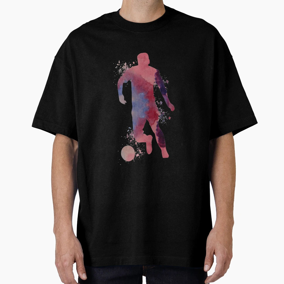 Soccer Player T-Shirt - Minimalist Print Men Women - T-Shirt, Sweatshirt, Hoodie