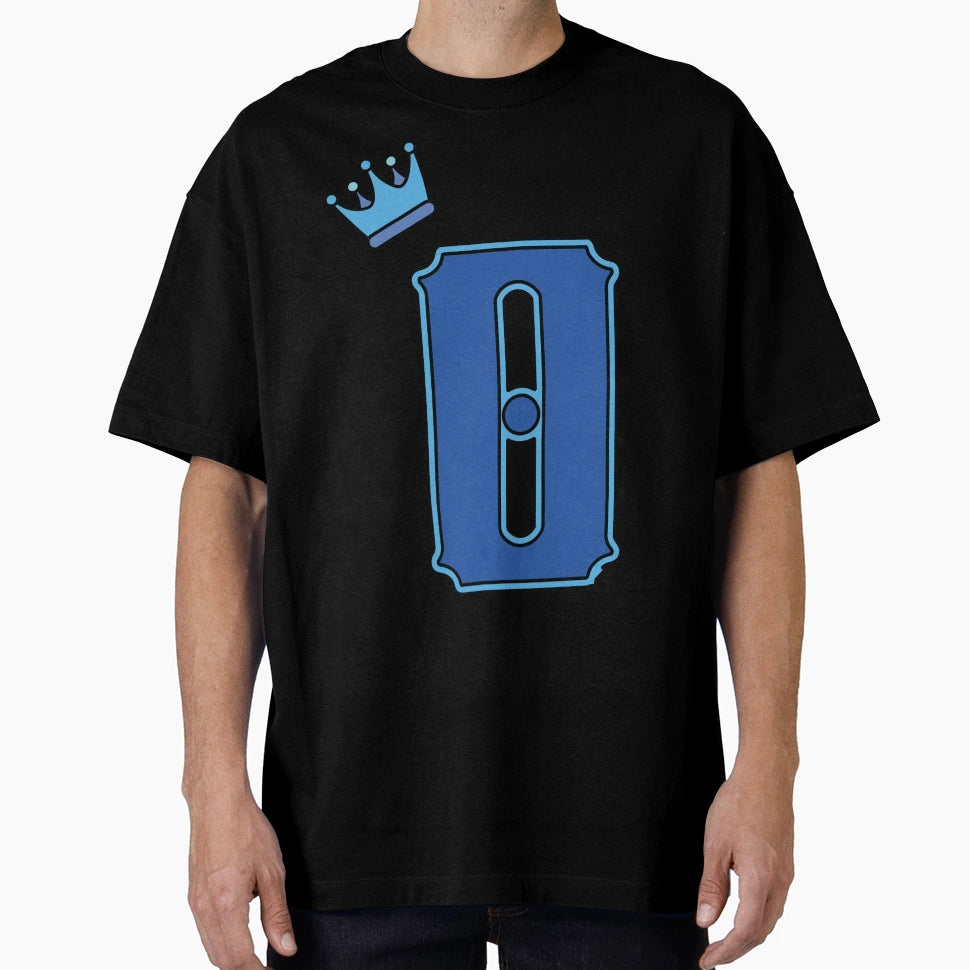 Blue Letter O T-Shirt - Unique Graphic Men Women - T-Shirt, Sweatshirt, Hoodie