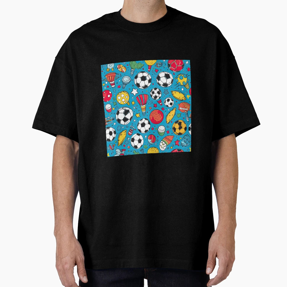 Football Seamless T-Shirt - Novelty Apparel for Adults - T-Shirt, Sweatshirt, Hoodie