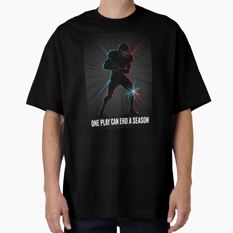 PM One Play Can End Season Chiefs T-Shirt - Unique Graphic Men Women - T-Shirt, Sweatshirt, Hoodie