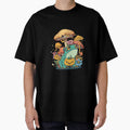 Frog With Mushroom hallowen by Clouth Clothing - Adult & Kids T-Shirts, Sweatshirts & Hoodies apparel design preview 1