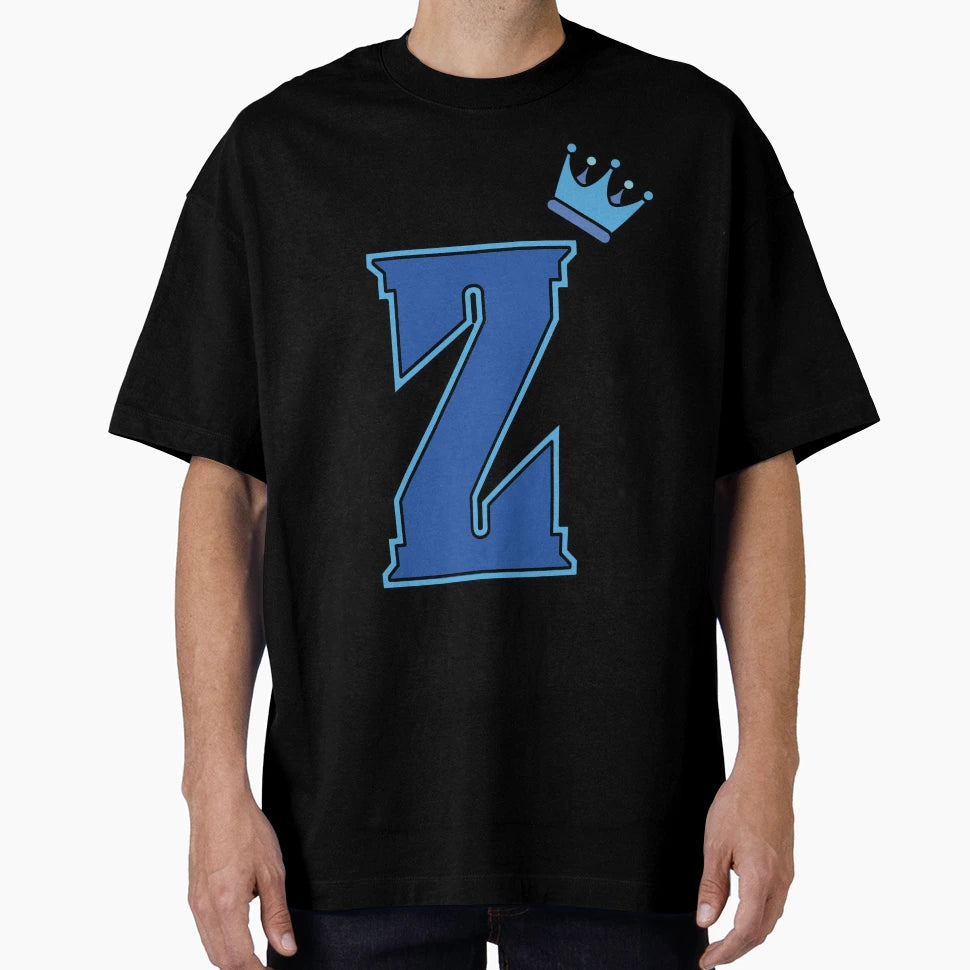 Blue Letter Z T-Shirt - Unique Graphic Men Women - T-Shirt, Sweatshirt, Hoodie