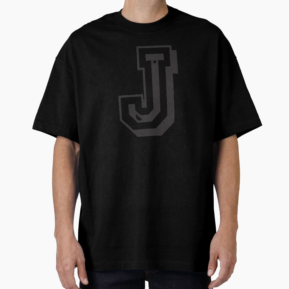 Letter J College Font From T-Shirt - Casual Everyday Wear Men Women - T-Shirt, Sweatshirt, Hoodie