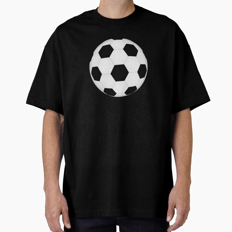 Soccer Ball Pattern T-Shirt - Custom Art Print for Adults - T-Shirt, Sweatshirt, Hoodie